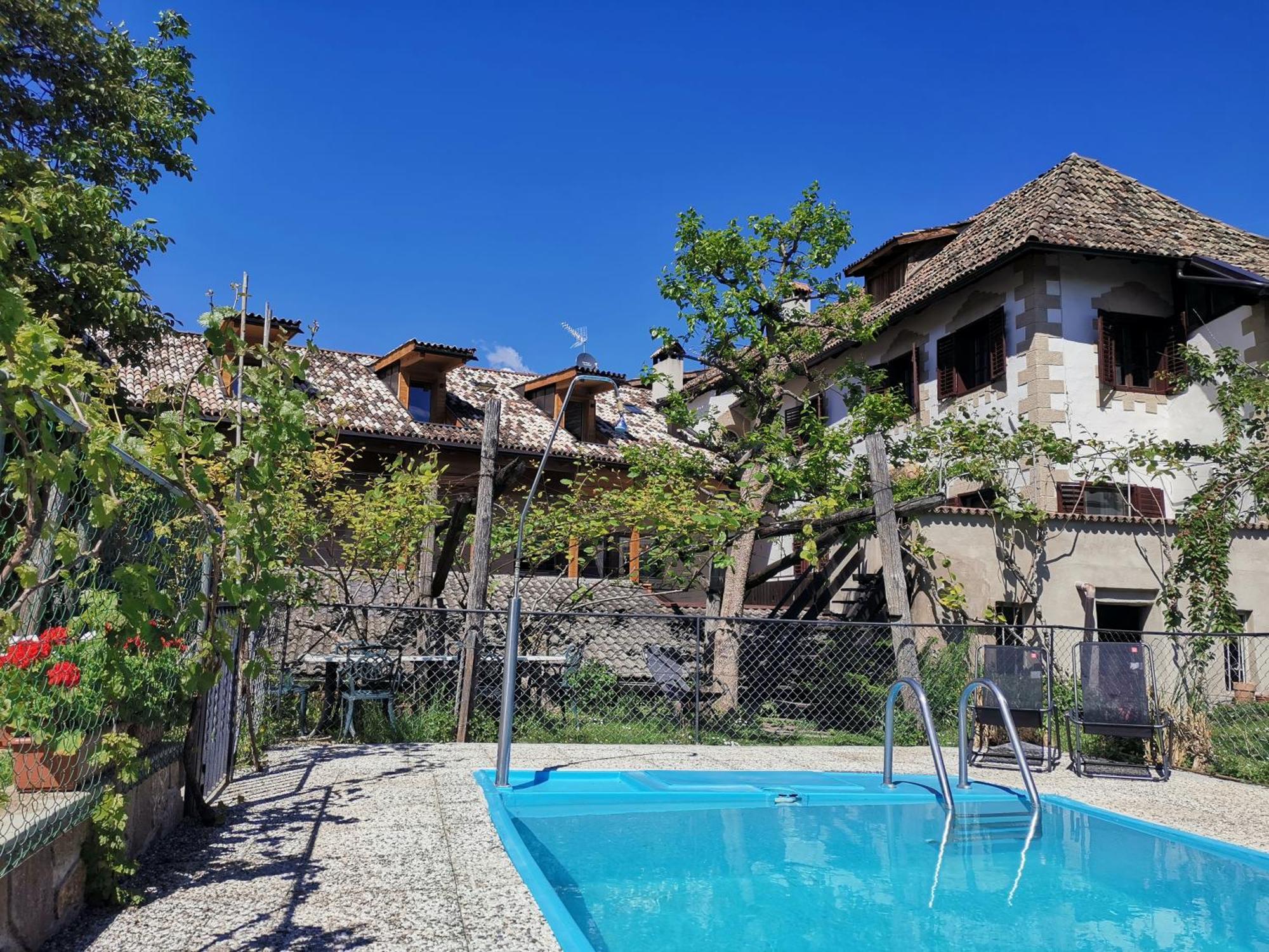 Apartamento Ansitz Grustdorf Appiano Sulla Strada Del Vino Exterior foto